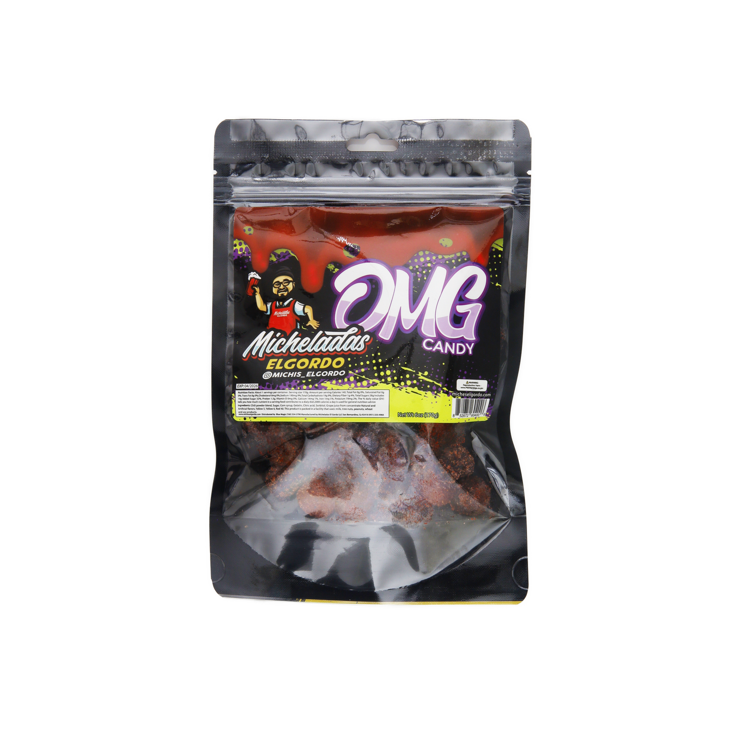 Micheladas El Gordo OMG 6 OZ | 1bag image 0