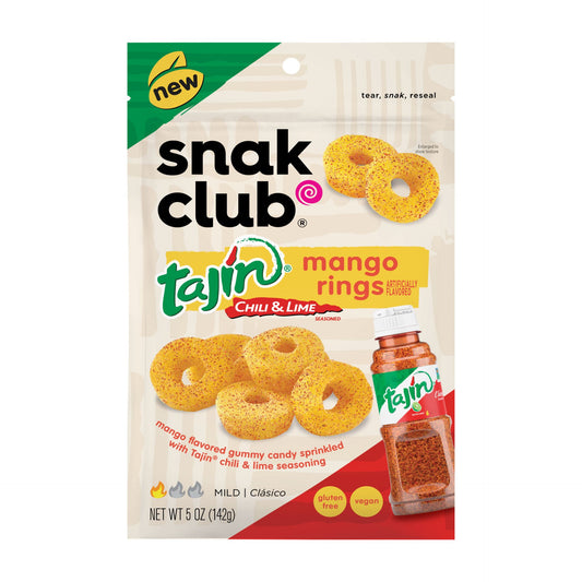 Snak Club: Tajin Mango Rings 6 bags image 0