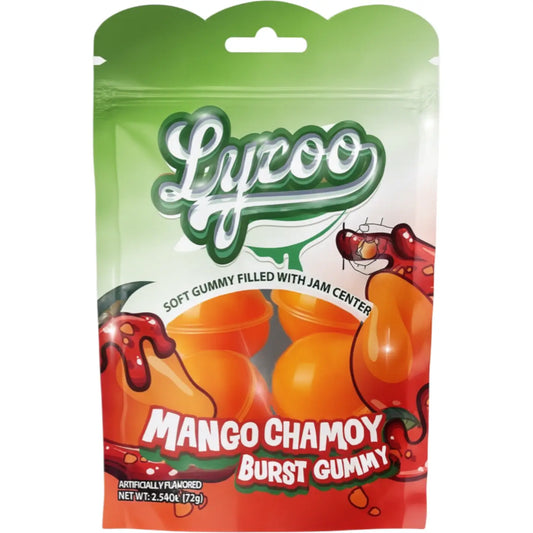Lyzoo Mango Chamoy Burst Gummy 6 pcs