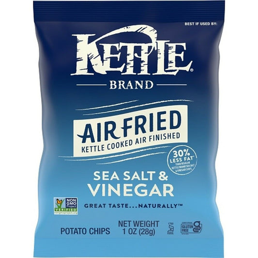 Kettle Chips - Air Fried Sea Salt & Vinegar 2 oz  | 6pcs image 0