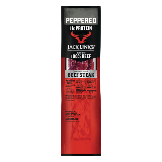 Jack Link's - Peppered Beef Steaks Strips 1oz  - 12 pcs image 0
