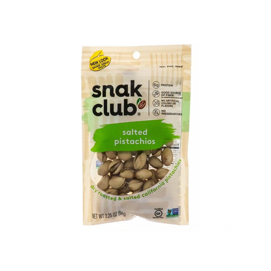 Snak Club:  Salted Pistachios 6 bags image 0