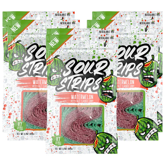 Sour Strips Watermelon 3.7 OZ 1pcs image 0