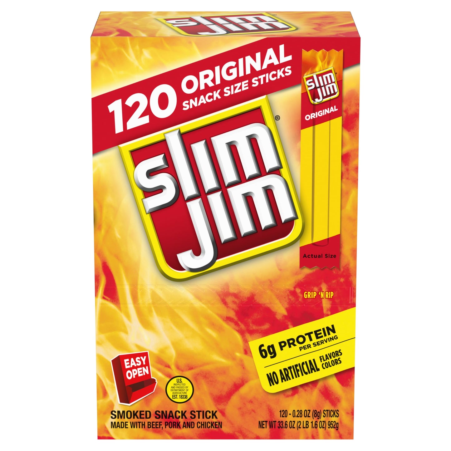 Slim Jim Stick, Original, 0.28 oz image 0
