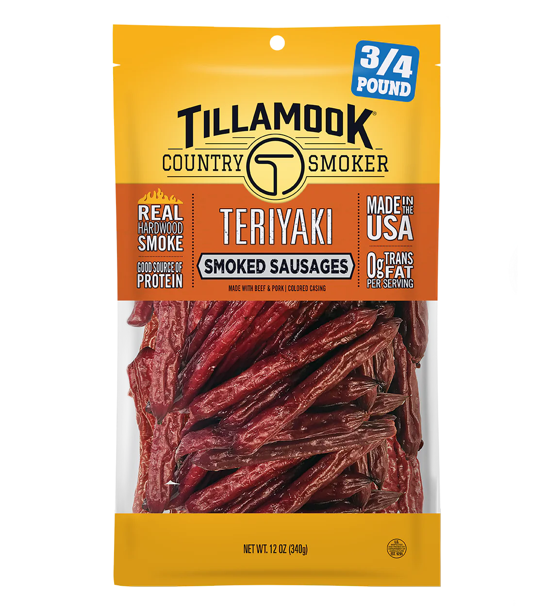 Tillamook Smoked Sausages - Teriyaki image 0
