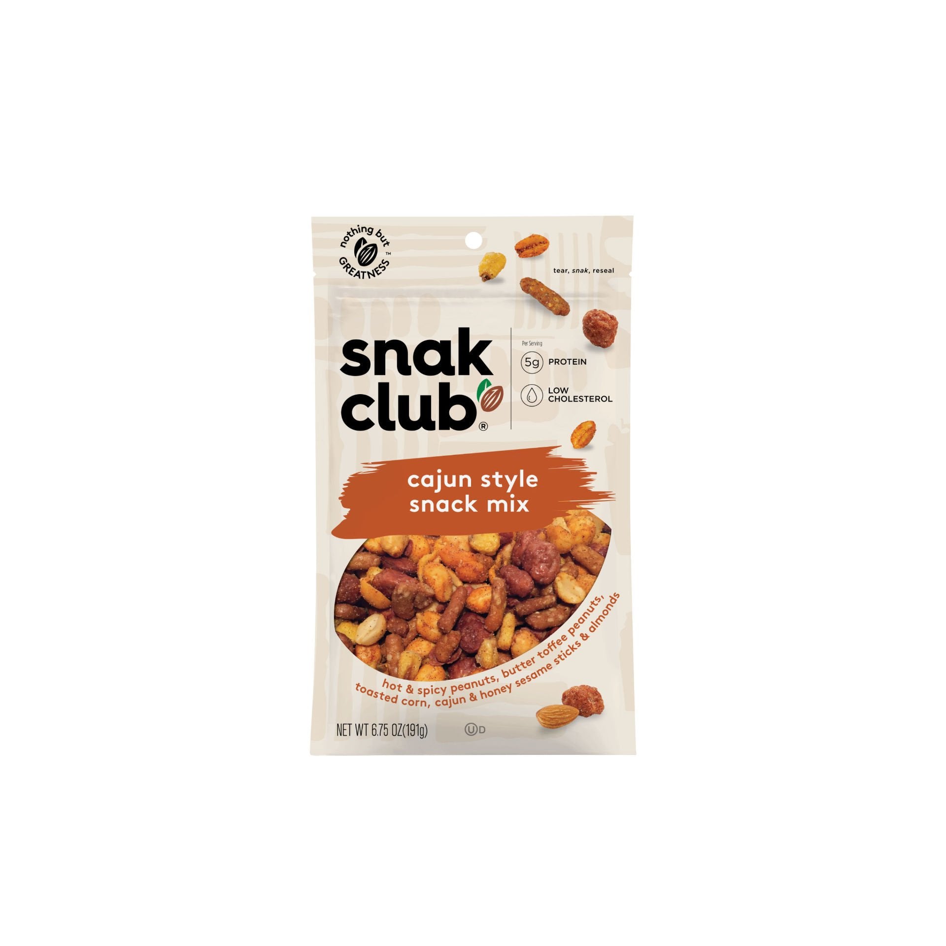 Snak Club: Cajun Style 6 bags image 0