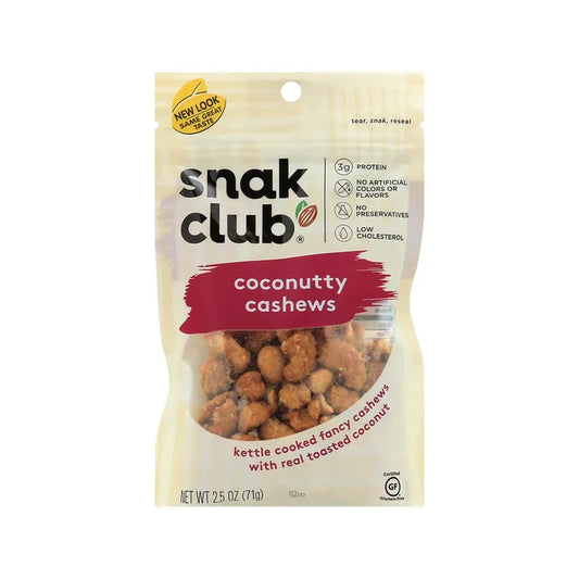 Snak Club: Coconut Cashews 6 bags image 0
