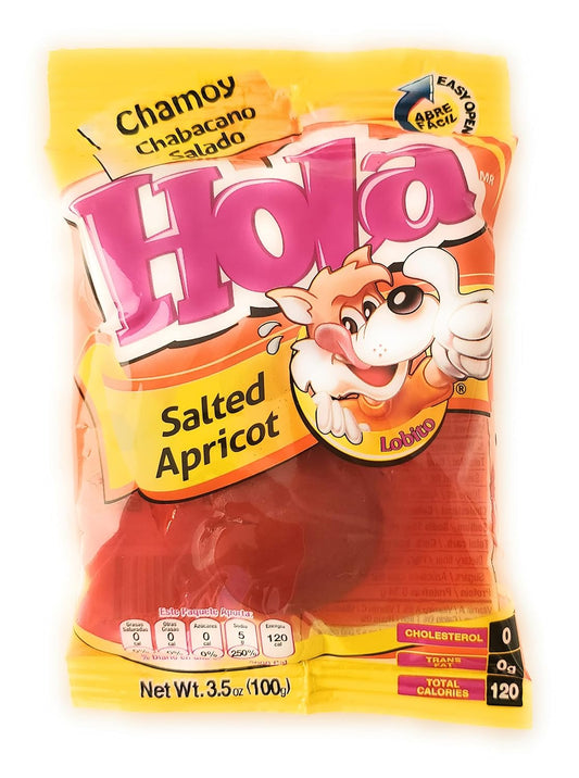 Hola Saladitos Salted Apricot (10 Pcs)