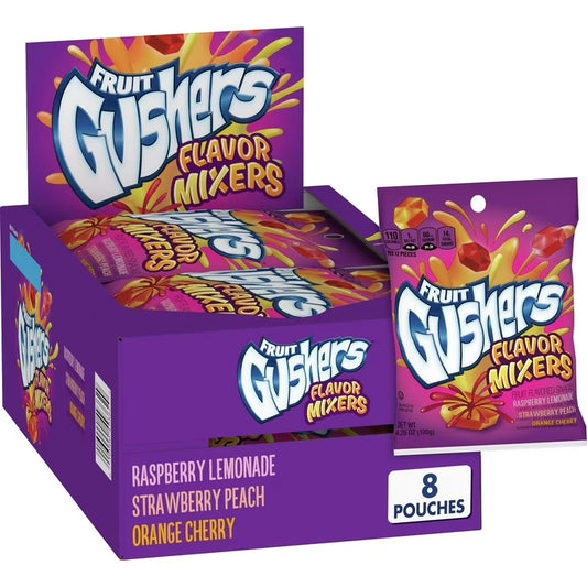 Fruit Gushers Flavor Mixers 8-pack