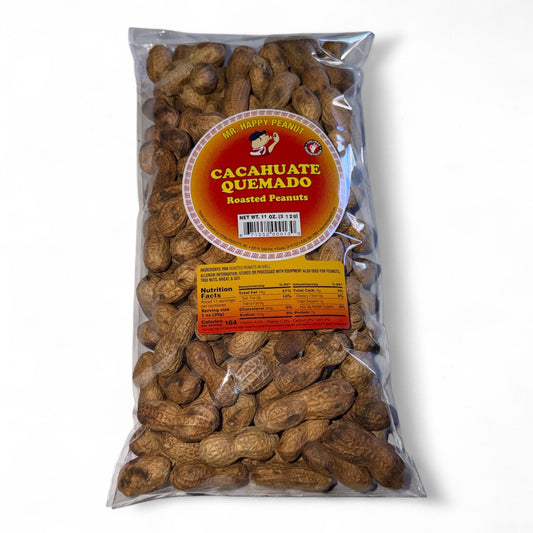 Cacahuate Quemado Roasted Peanuts 11 oz (12 Pcs)