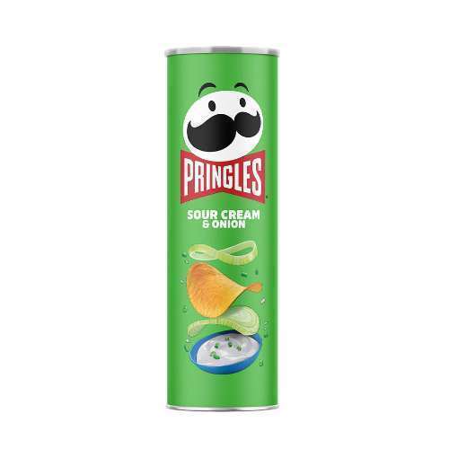 Pringles  5.5oz SR Cream & Onion | 14pcs image 0