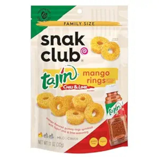 Snak Club: Tajin pineapple rings 6 bags image 0