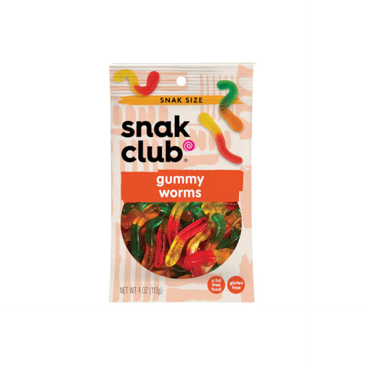 Snak Club:  Gummy Worms 6 bags image 0