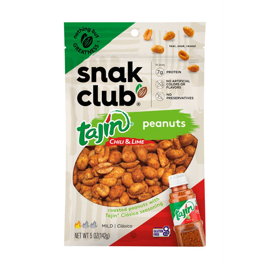 Snak Club: Tajin Peanuts 6 bags image 0