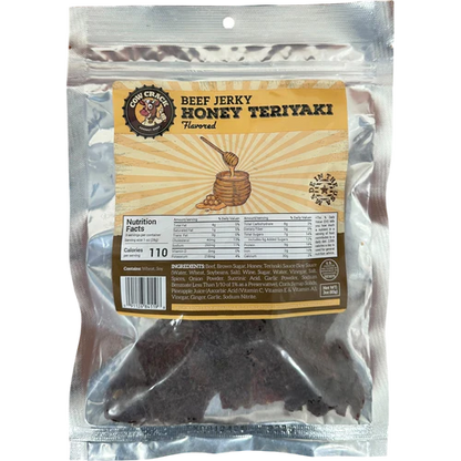 Cow Crack Honey Teriyaki Beef Jerky 3 oz